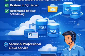 help you export, backup, and restore azure sql databases