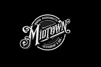 design modern country restaurant logo