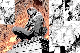 draw comic book graphic novel comic artist comic