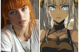 do an anime or comic character