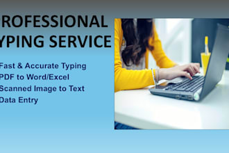 type PDF, image, and handwritten documents