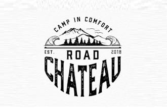 do gorgeous logo for a california camper van rental company