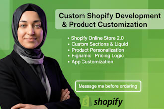 build custom shopify stores