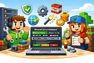 setup and develop a professional minecraft server with plugins