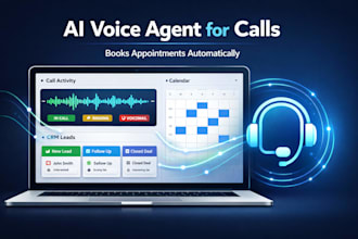 build an ai voice agent for calls, sales, and appointment booking