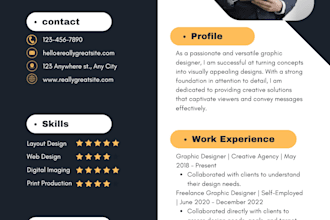 write and upgrade your resume, cv, cover letter, linkedin