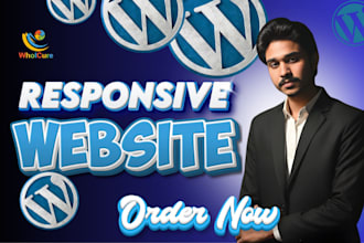 design and redesign responsive wordpress website