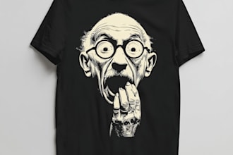 create funny slogan t shirt design