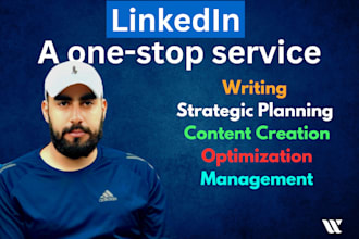 fully manage your linkedin profile content and growth