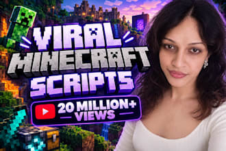 write viral youtube scripts for minecraft creators