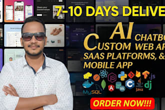 build ai website, ai saas app,ai agent automation,ai chatbot