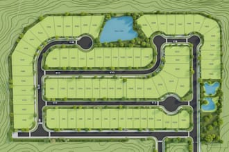design residential land and lot subdivision plans, plot plan, site, master plan