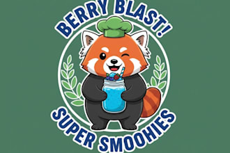 make awesome style animal mascot logo design for brand