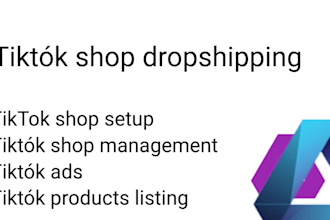 setup tiktok shop and tiktok dropshipping