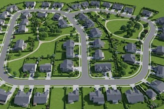 prepare high quality residential subdivision visualization plans