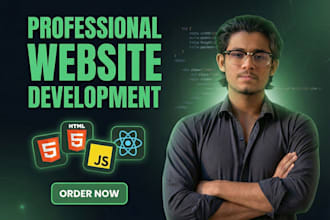 design and develop a fully responsive business website
