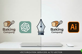 vectorize your ai generated logo into a high quality file