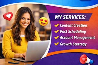 be manage your social media accounts and increase engagement