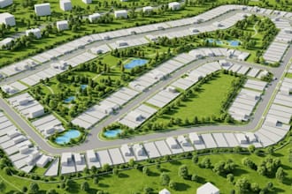 create precision 3d subdivision maps and realistic site visualizations