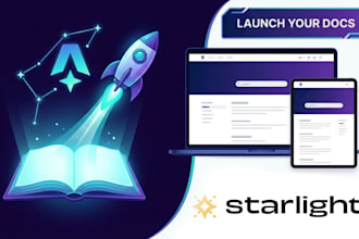 build a modern documentation website with astro starlight