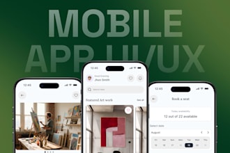 do mobile app uiux, mobile app development with flutter