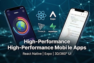 create app with react native, expo and supabase