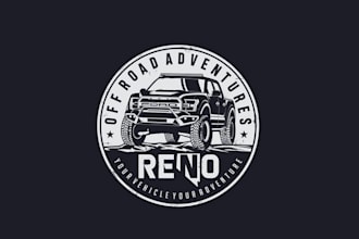 design consulting logo for guided off road tours