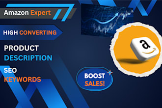 do amazon product listing, description and SEO listing