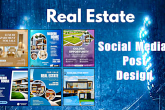 design realtor and real estate posts for instagram and facebook