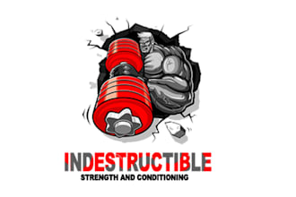 design elegant modern gym fitness logo