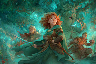 create warcraft fantasy dungeons and dragons illustrations