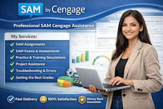 do your sam cengage microsoft office projects and any other projects