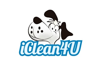 design powerful stylish logo change for cleaning company
