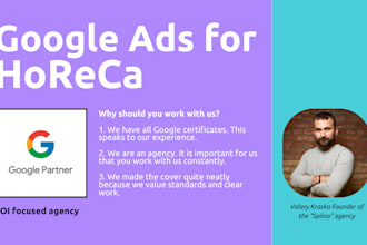 google ads management for bar and restaurant industry