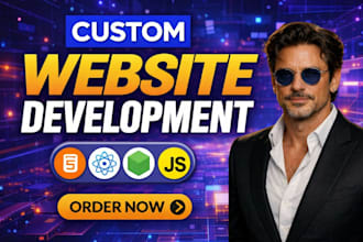 develop a modern responsive website with SEO friendly design