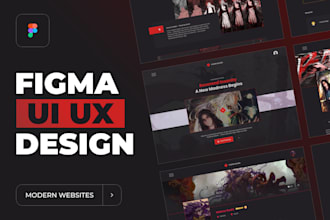 design a gaming or entertainment web platform uiux in figma