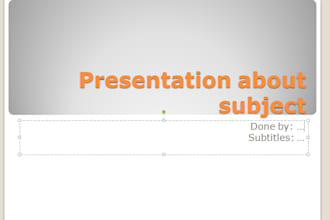 make powerpoints for presentations