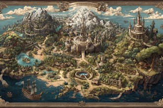 do fantasy maps and city maps