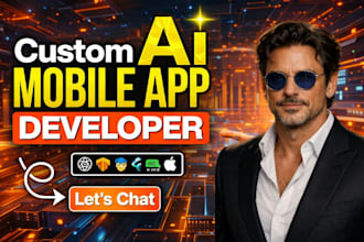 develop ai mobile app for android and ios