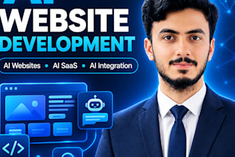 build an ai powered website or ai saas web app