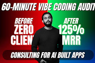 audit your ai vibe code app from lovable, bolt, replit, cursor or consultation