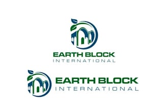 design environmental new logo for earth block international