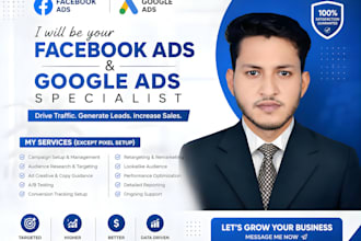 facebook ads  google ads expert  get more leads  sales