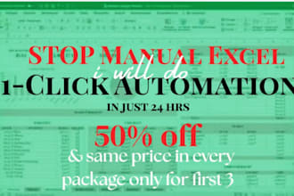 clean messy excel data and create an automated sales dashboard
