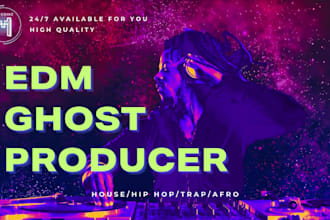 be your professional ghost music producer with fast delivery