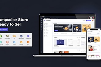 do jumpseller ecommerce website, online store setup and digital product store