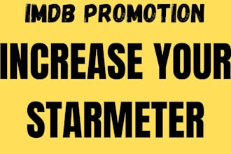 imdb, imdb page, imdb profile, movie promotion, organic promotion, movie trailer