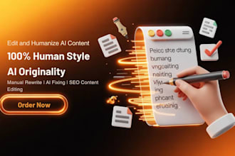 edit humanize ai content with a natural human flow and boost store or website