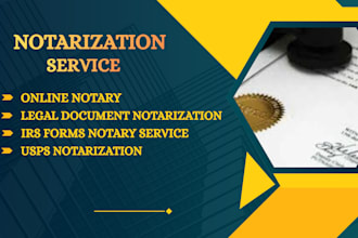notarize your documents online as a certified notary and CPA