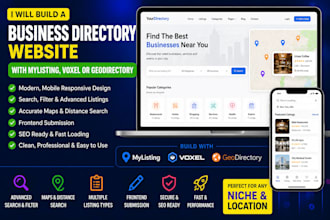 build a directory website with mylisting, listingpro, geodirectory, or voxel